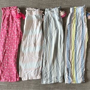 Jessica Simpson Kids Pajama Bottoms - Pink, White, Blue, Yellow
